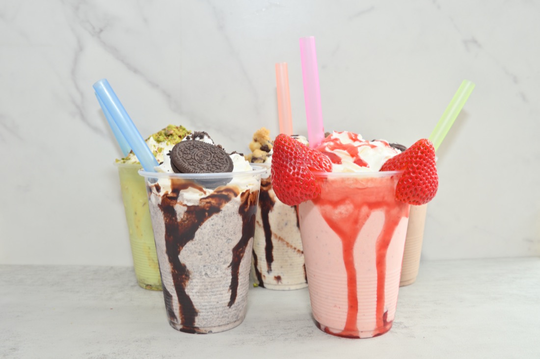 Drinks and milkshakes